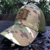 Multicam Spacer Mesh Death Card