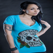 Ladies Sugar Skull